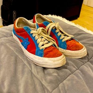 Converse Golf Le Fleur X One Star (red,blue)